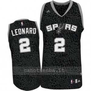 Canotta kawhi leonard #2 san antonio spurs leopard