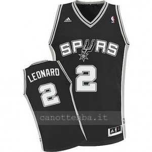 Canotta kawhi leonard #2 san antonio spurs revolution 30 nero