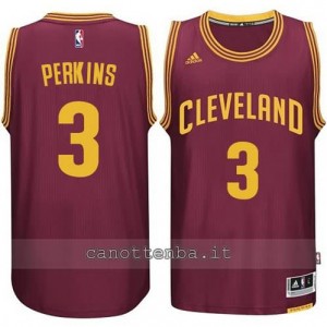 Canotta kendrick perkins #3 cleveland cavaliers 2014-2015 rosso