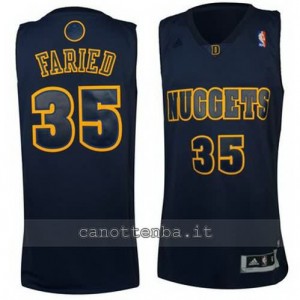 Canotta kenneth faried #35 denver nuggets moda nero