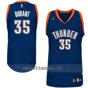 Canotta kevin durant #35 oklahoma city thunder leopard