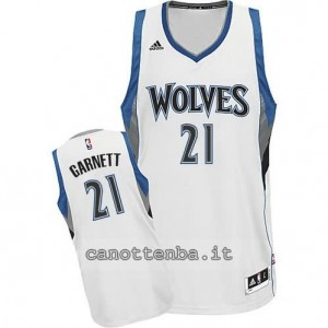 Canotta kevin garnett #21 minnesota timberwolves 2014-2015 bianca