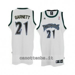 Canotta kevin garnett #21 minnesota timberwolves bianca