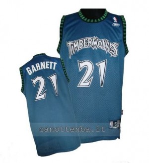 Canotta kevin garnett #21 minnesota timberwolves soul blu