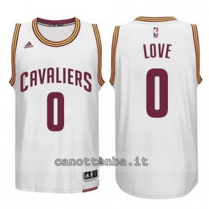 Canotta kevin love #0 cleveland cavaliers 2014-2015 bianca