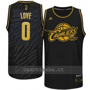 Canotta kevin love #0 cleveland cavaliers moda nero