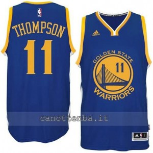 Canotta klay thompson #11 golden state warriors 2014-2015 blu