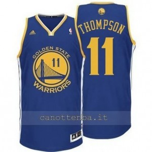 Canotta klay thompson #11 golden state warriors revolution 30 blu