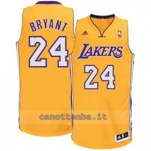 Canotta kobe bryant #24 los angeles lakers revolution 30 giallo