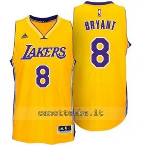 Canotta kobe bryant #8 los angeles lakers giallo