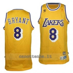 Canotta kobe bryant #8 los angeles lakers soul giallo