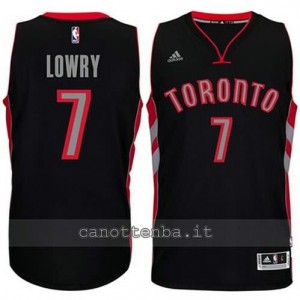 Canotta kyle lowry #7 toronto raptors 2014-2015 nero