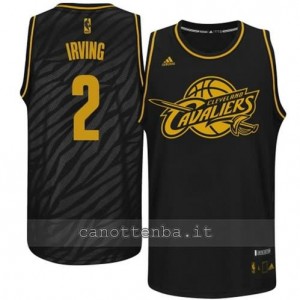 Canotta kyrie irving #2 cleveland cavaliers moda nero