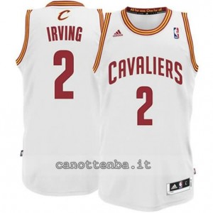 Canotta kyrie irving #2 cleveland cavaliers revolution 30 bianca