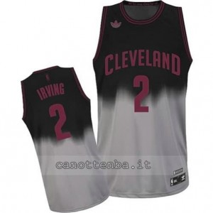 Canotta kyrie irving #2 cleveland cavaliers revolution 30 grigio