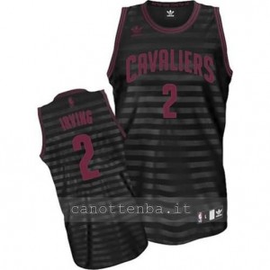 Canotta kyrie irving #2 cleveland cavaliers revolution 30 nero