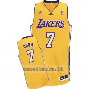 Canotta lamar odom #7 los angeles lakers revolution 30 giallo