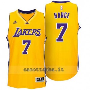 Canotta larry nance #7 los angeles lakers soul giallo