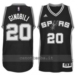 Canotta manu ginobili #20 san antonio spurs 2014-2015 nero