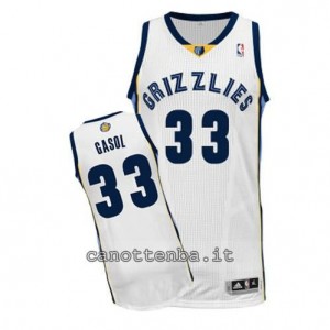 Canotta marc gasol #33 memphis grizzlies revolution 30 bianca