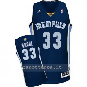 Canotta marc gasol #33 memphis grizzlies revolution 30 navy