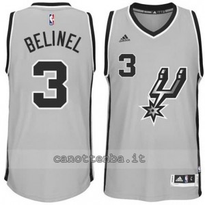 Canotta marco belinelli #3 san antonio spurs 2014-2015 grigio