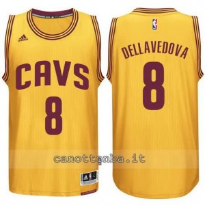 Canotta matthew dellavedova #8 cleveland cavaliers 2014-2015 giallo