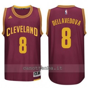 Canotta matthew dellavedova #8 cleveland cavaliers 2014-2015 rosso