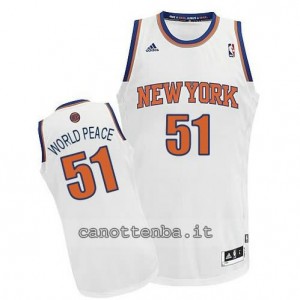 Canotta metta world peace #51 new york knicks bianca