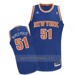 Canotta metta world peace #51 new york knicks blu