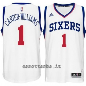 Canotta michael carter-williams #1 philadelphia 76ers 2015 bianca