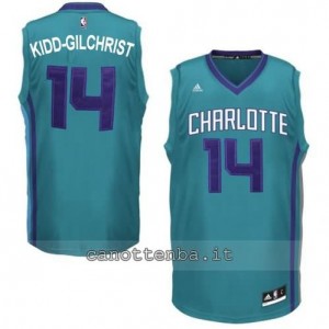 Canotta michael kidd-gilchrist #14 charlotte hornets verde