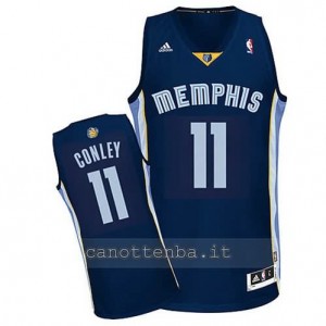 Canotta mike conley #11 memphis grizzlies revolution 30 blu