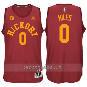 Canotta miles #0 indiana pacers hickory rosso