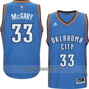 Canotta mitch McGary #33 oklahoma city thunder 2014-2015 blu