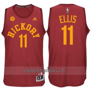 Canotta monta ellis #11 indiana pacers hickory rosso