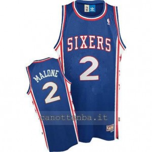 Canotta moses malone #2 philadelphia 76ers soul blu