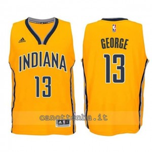 canotta basket bambino indiana pacers paul george #13 giallo