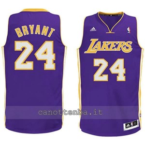 canotta basket bambino los angeles lakers kobe bryant #24 porpora