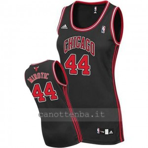 canotta basket donna chicago bulls nikola mirotic #44 nero