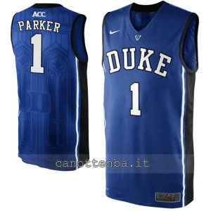 Canotta ncaa duke university jabari parker #1 blu