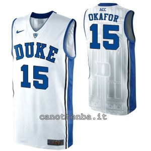 Canotta ncaa duke university jahlil okafor #15 bianca