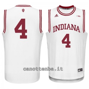 Canotta ncaa indiana hoosiers victor oladipo #4 bianca