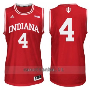 Canotta ncaa indiana hoosiers victor oladipo #4 rosso
