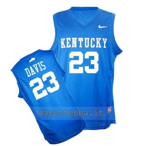 Canotta ncaa kentucky wildcats anthony davis #23 blu
