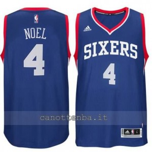 Canotta nerlens noel #4 philadelphia 76ers 2014-2015 blu