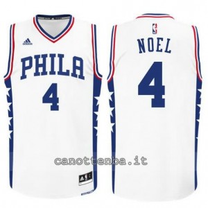 Canotta nerlens noel #4 philadelphia 76ers 2015-2016 bianca