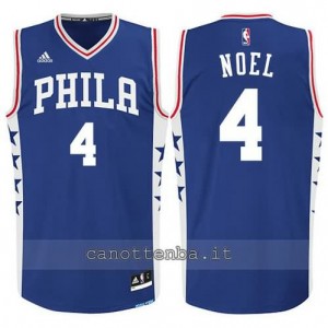 Canotta nerlens noel #4 philadelphia 76ers 2015-2016 blu