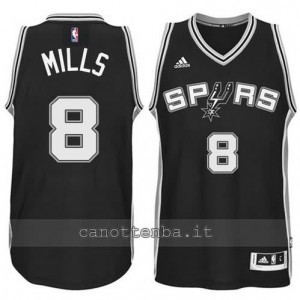 Canotta patty mills #8 san antonio spurs 2014-2015 nero