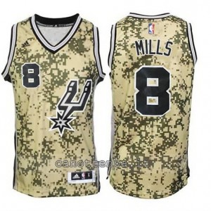 Canotta patty mills #8 san antonio spurs camo